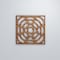 Ekena Millwork Small Edinburg Decorative Fretwork Wood Wall Panels, Walnut, 11 3/8"W x 11 3/8"H x 3/8"T WALW12X12X0375EBGWA - alternate 6